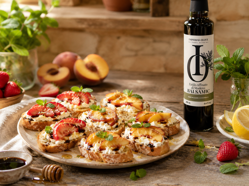 Ricotta Crostini (Bruschetta)