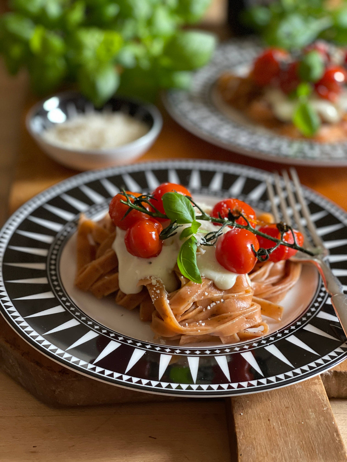 Valente Pasta - Tomato Basil Fettuccine