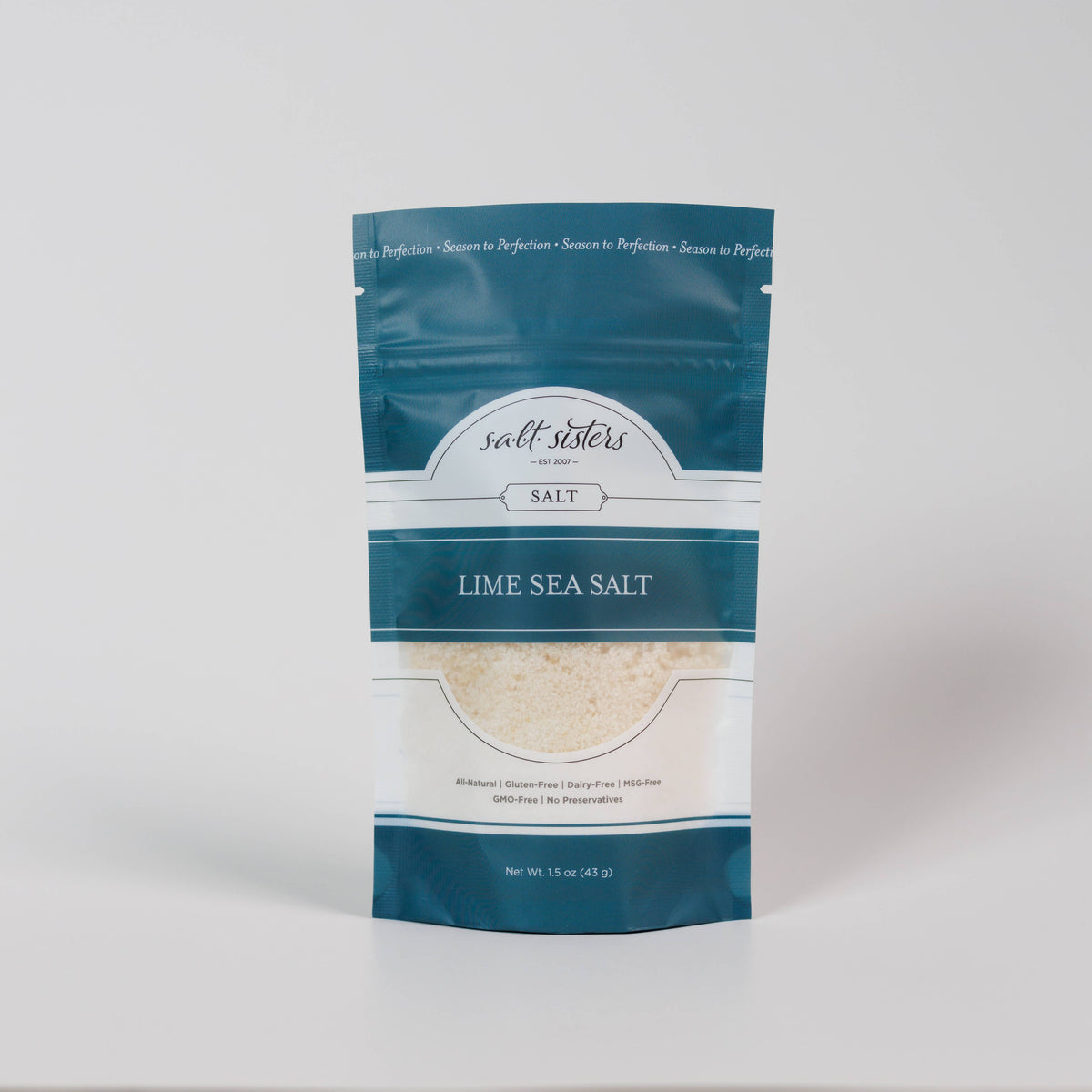 Salt Sisters - All-Natural Sea Salt - Lime - 2 oz