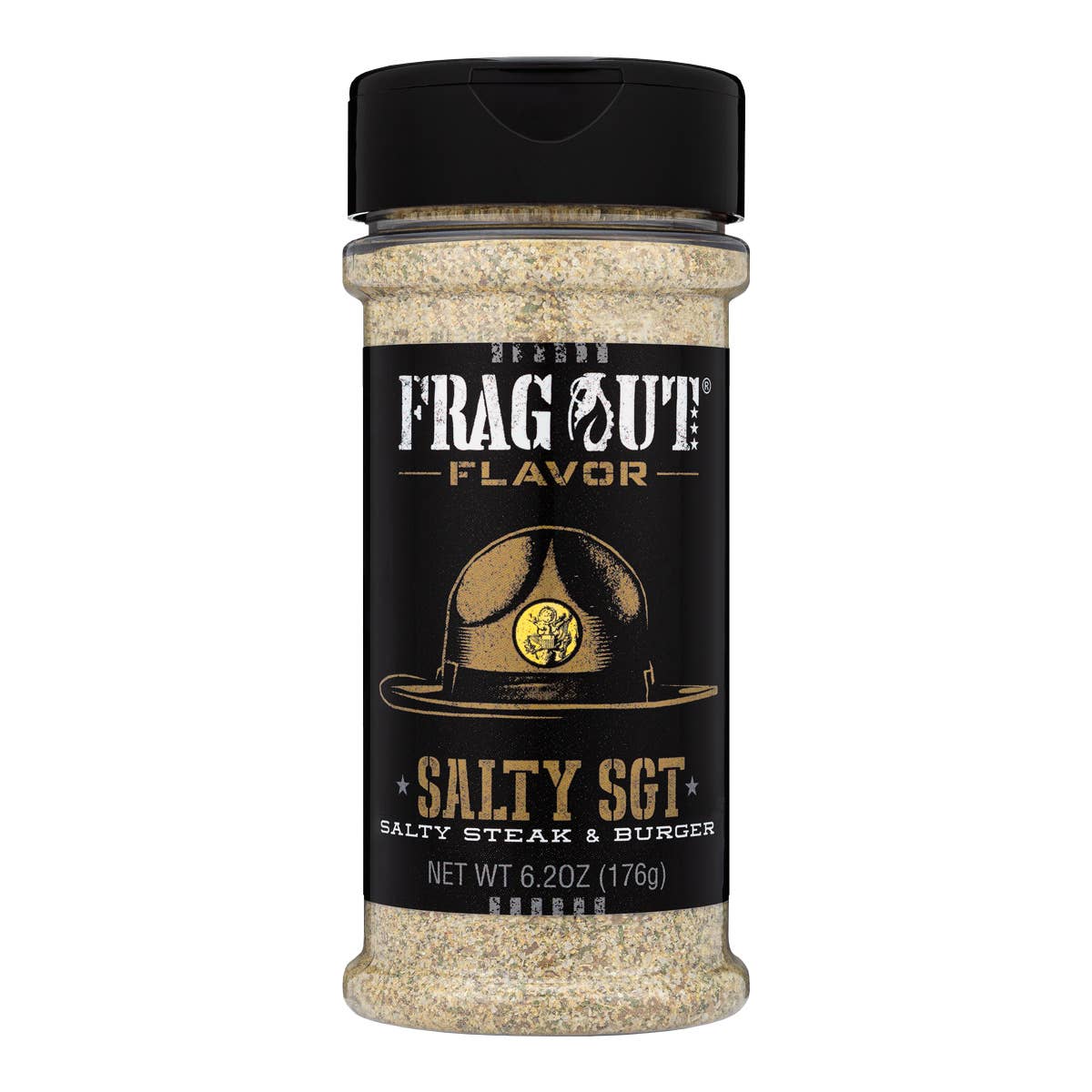 Frag Out Flavor - 8fl oz Salty SGT - Salty Steak & Burger Seasoning