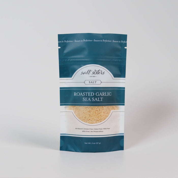 Salt Sisters - All-Natural Sea Salt - Roasted Garlic - 2 oz