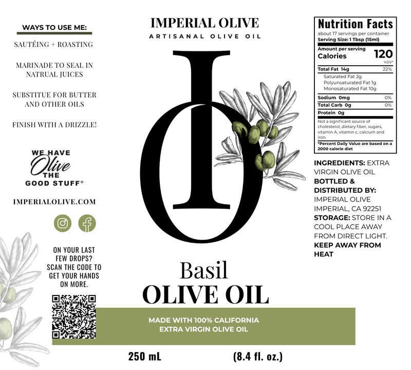 Basil Olive Oil