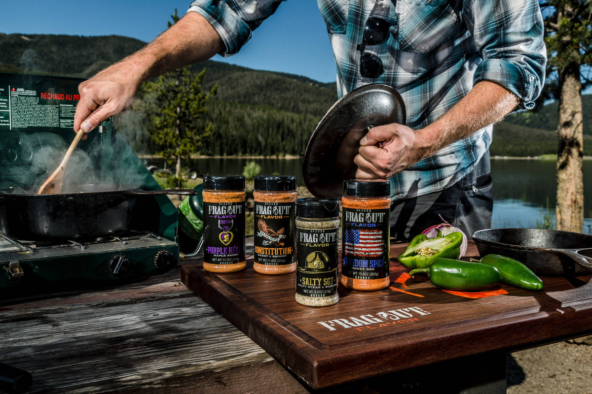 Frag Out Flavor - 8fl oz Salty SGT - Salty Steak & Burger Seasoning