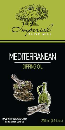 Mediterranean Dipping Oil Imperial California Olive Mill Llc Mediterranean Dipping Oil Imperial California Olive Mill Llc